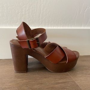 Wooden Heels.